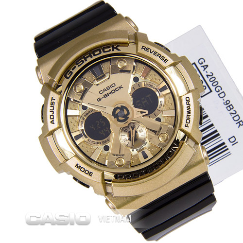 Đồng hồ Casio G-Shock GA-200GD-9B2 Đồng hồ điện tử kết hợp kim
